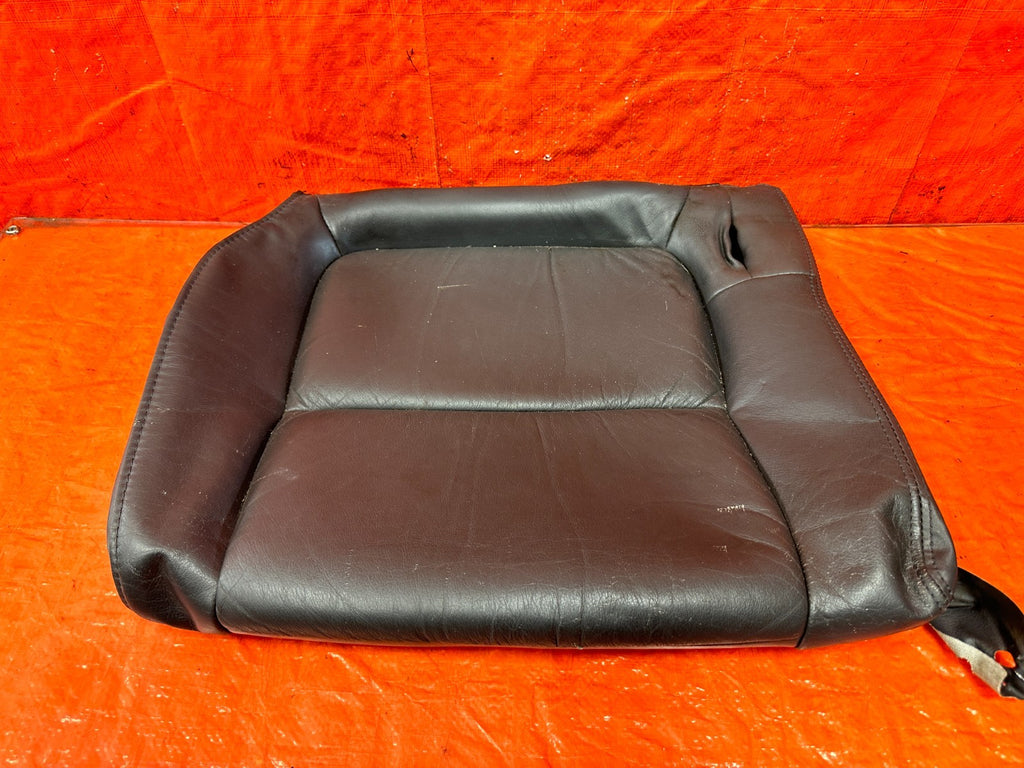 94 01 ACURA INTEGRA 2D  ASSENGER RIGHT REAR LOWER GRAY SEAT SKIN LEATHER OEM 3091