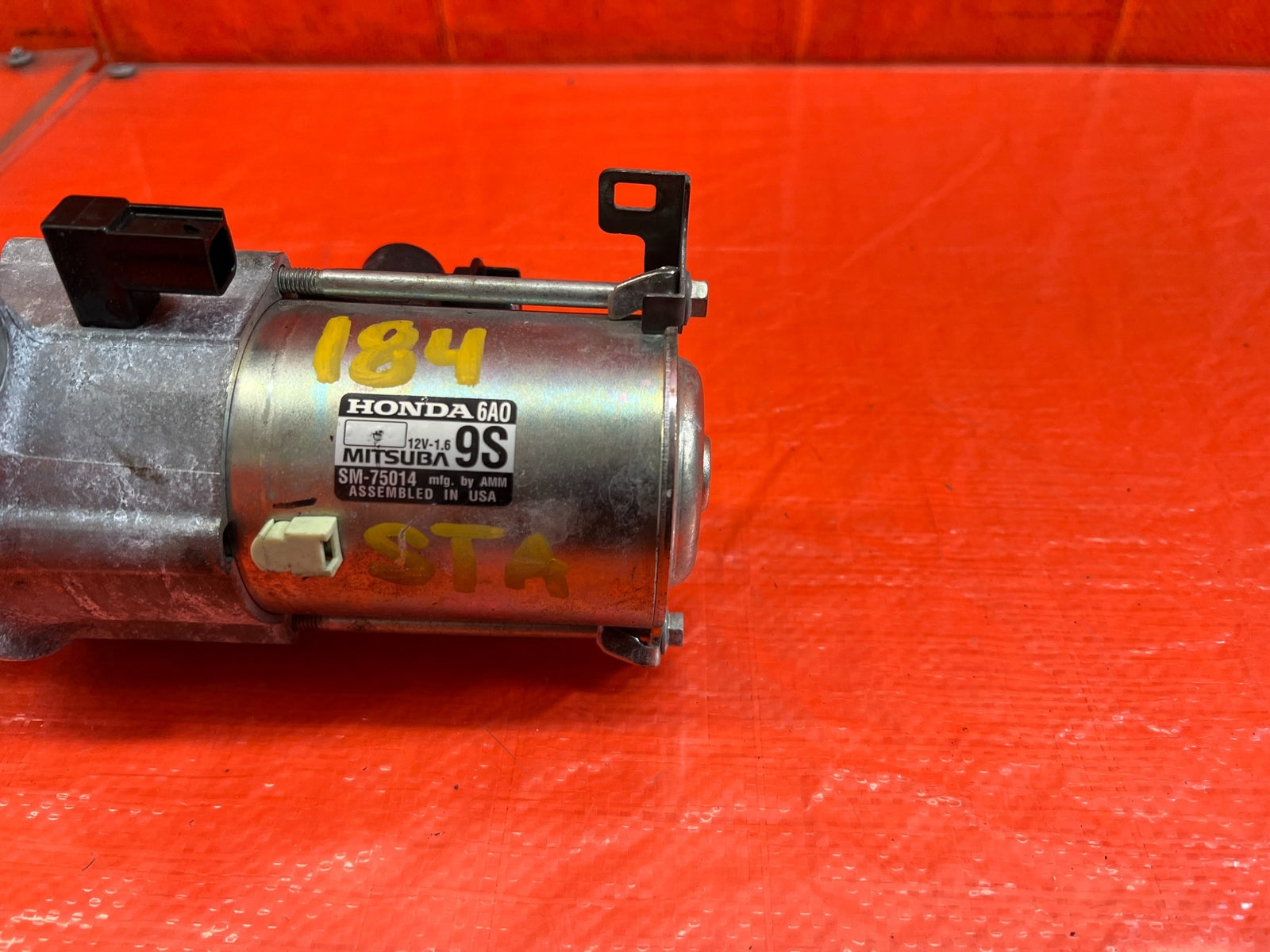 18 20 HONDA ACCORD SPORT 1.5L   AUTOMATIC TRANSMISSION STARTER MOTOR   OEM #1844