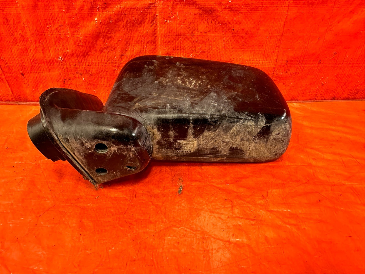 97-01 HONDA CR-V EXTERIOR SIDE VIEW MIRROR - DRIVER LEFT SIDE BLACK OEM 3013