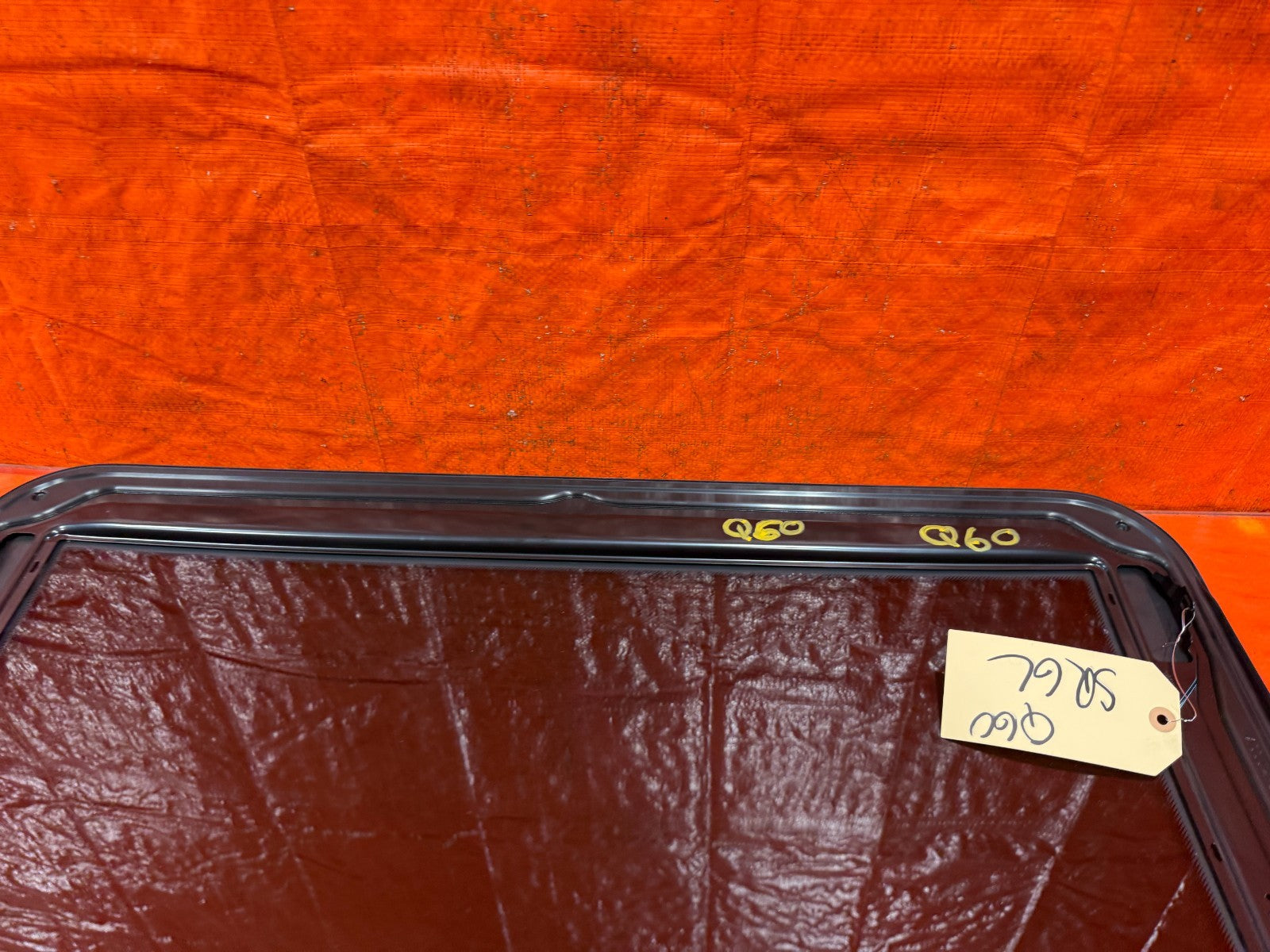 17 22 INFINITI Q60   SUNROOF MOONROOF SLIDING ROOF GLASS   OEM FACTORY OE  15