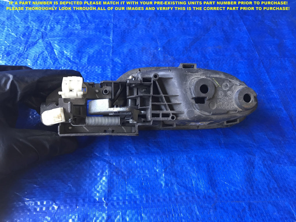 OEM 2006 2007 2008 HONDA CIVIC SEDAN DRIVER LEFT REAR INTERIOR DOOR HANDLE   1