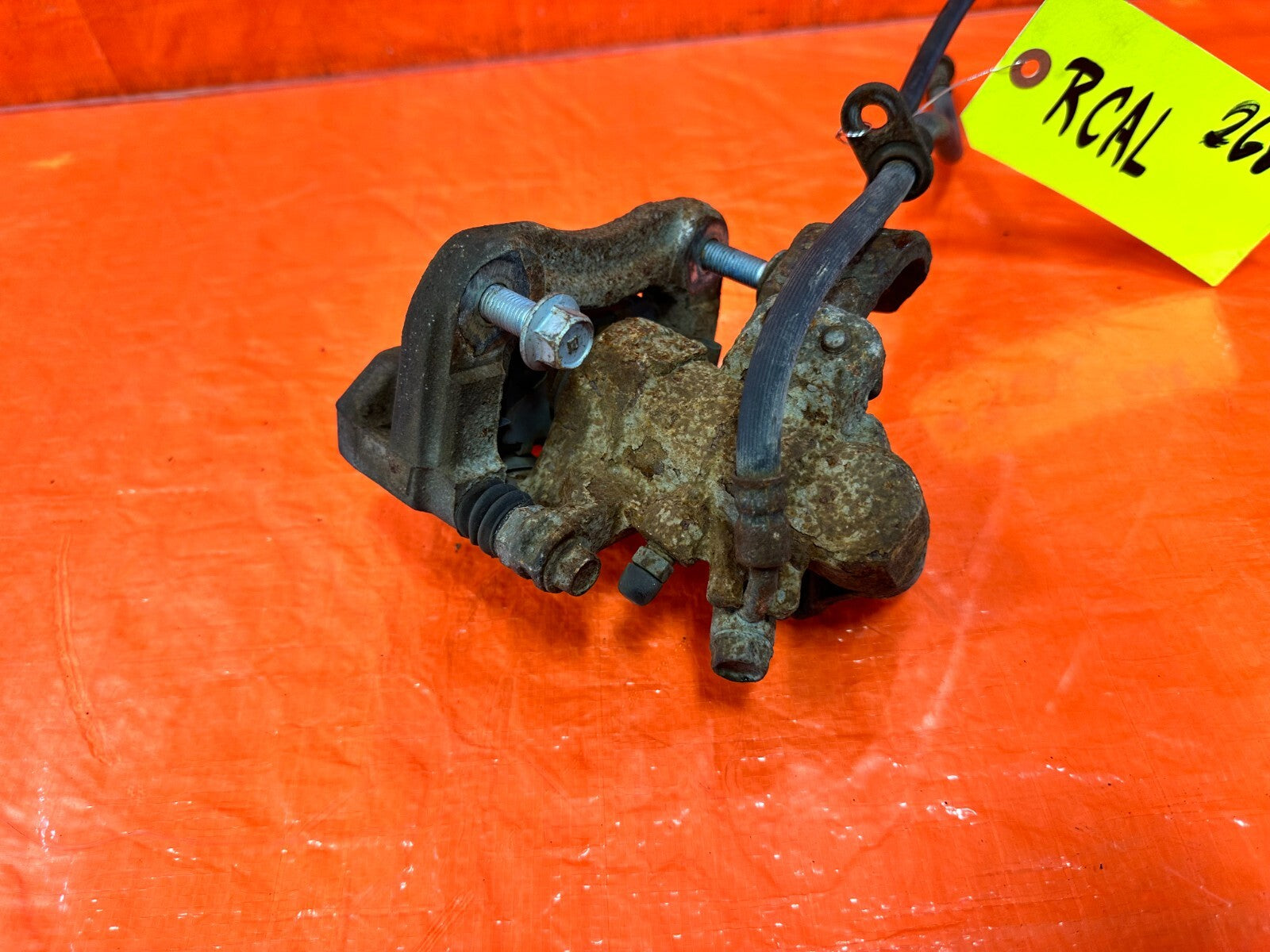 12 15 HONDA CIVIC SI   DRIVER LEFT REAR BRAKE CALIPER   OEM #26821