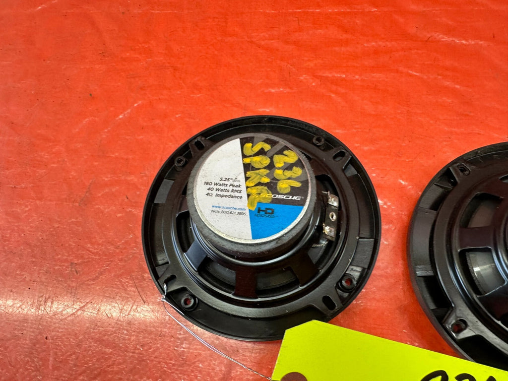 Scosche HD5254SD 4 Way 5.25 in. HD Speaker Set with 160 Watts Peak 40 Watts RMS10