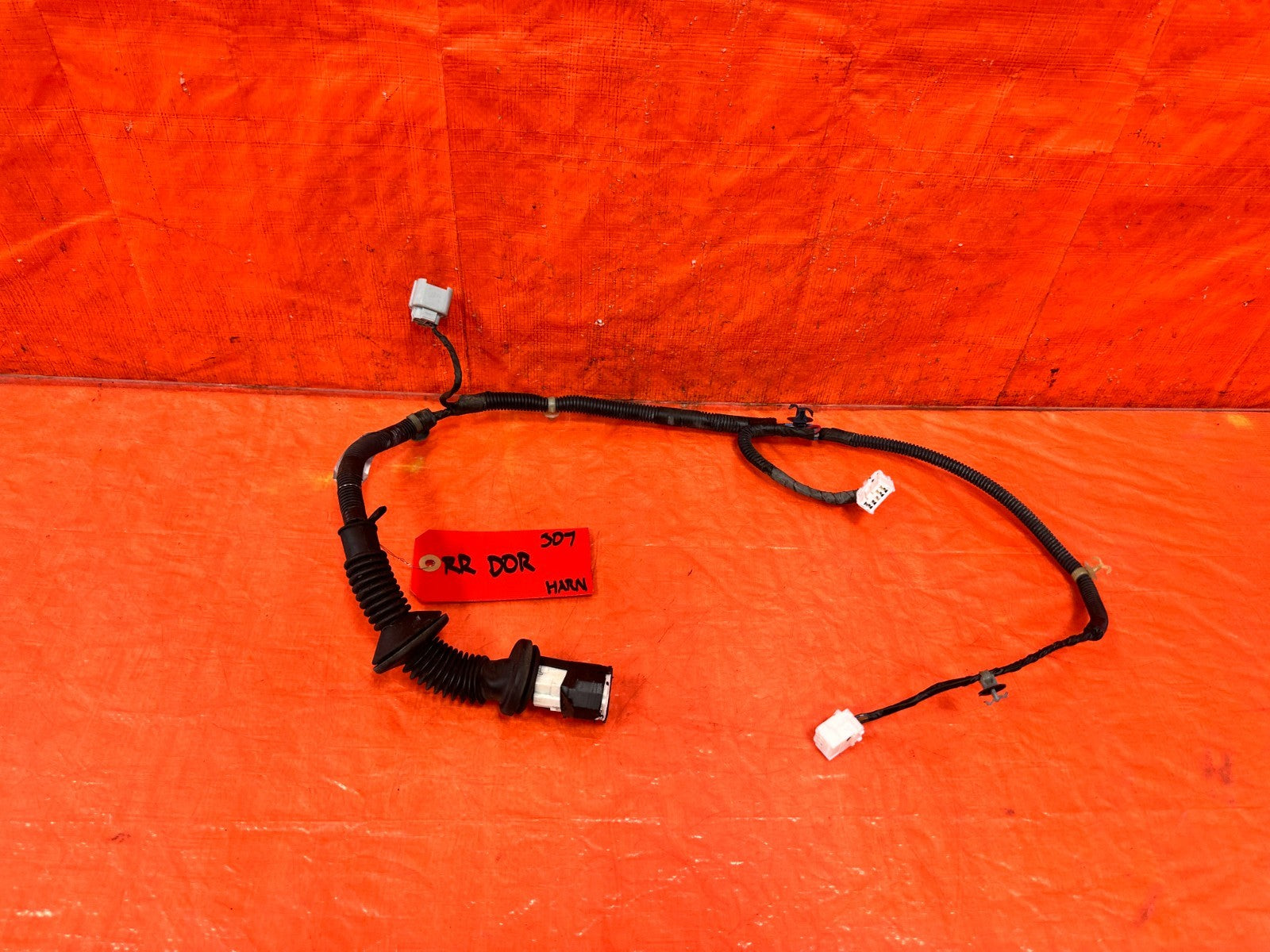 06 11 CIVIC 4D SEDAN DOOR WIRING HARNESS WIRE LOOM PASSENGER RIGHT REAR OEM #3070