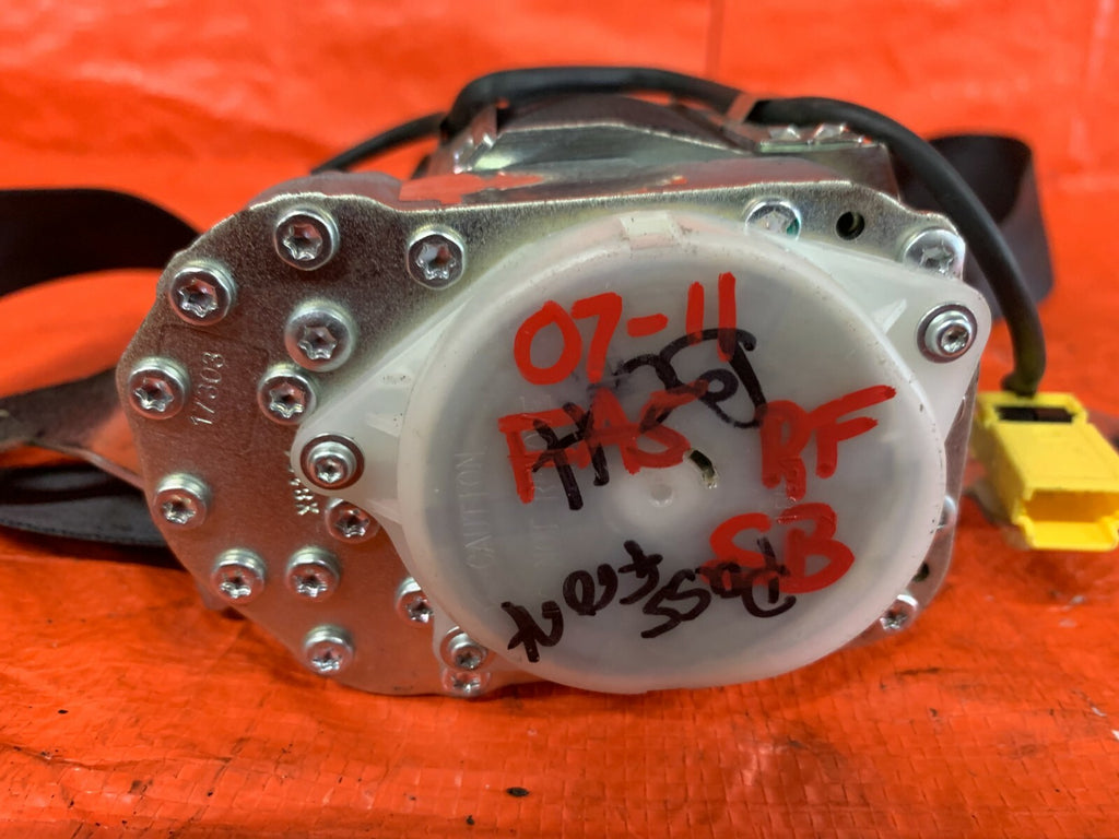 07 08 HONDA CIVIC SI SEDAN   PASSENGER RIGHT FRONT SEAT BET SAFETY OEM FACTORY1