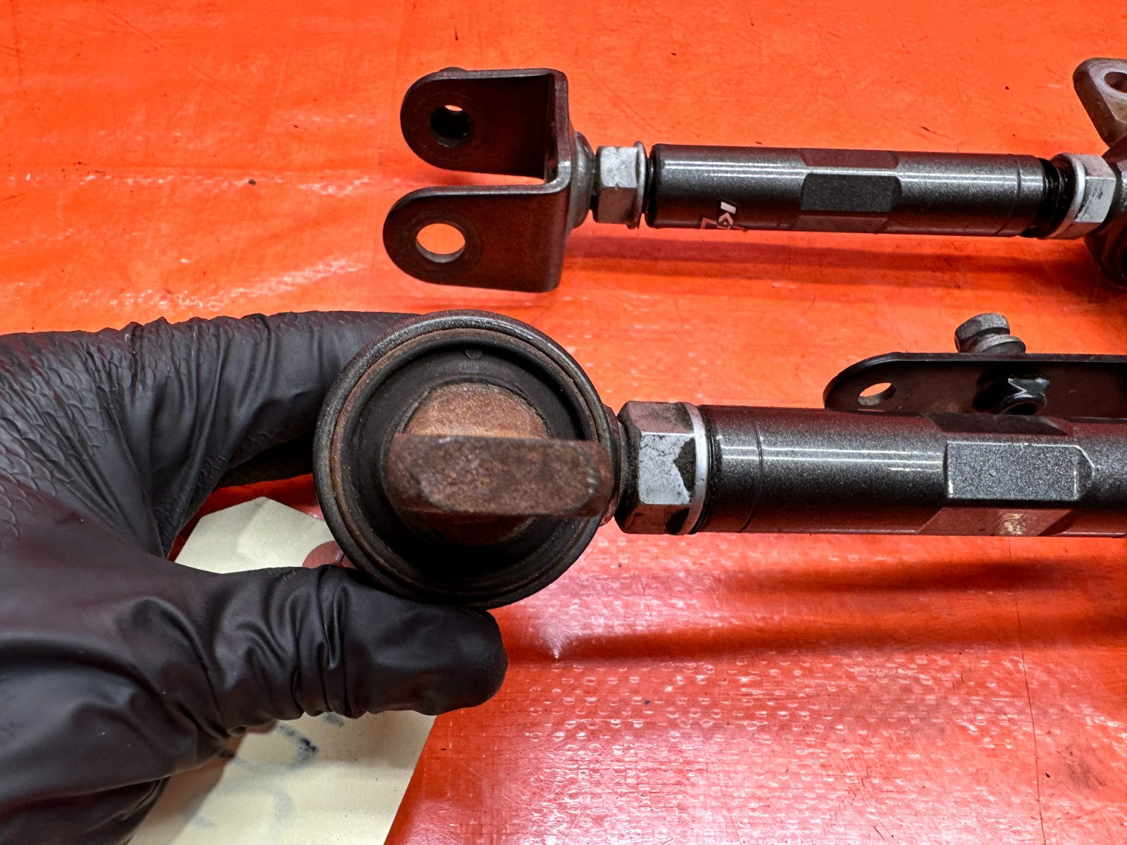 02 06 ACURA RSX K TUNED REAR UPPER CAMBER KIT ADJUSTABLE ARMS #06RSX8