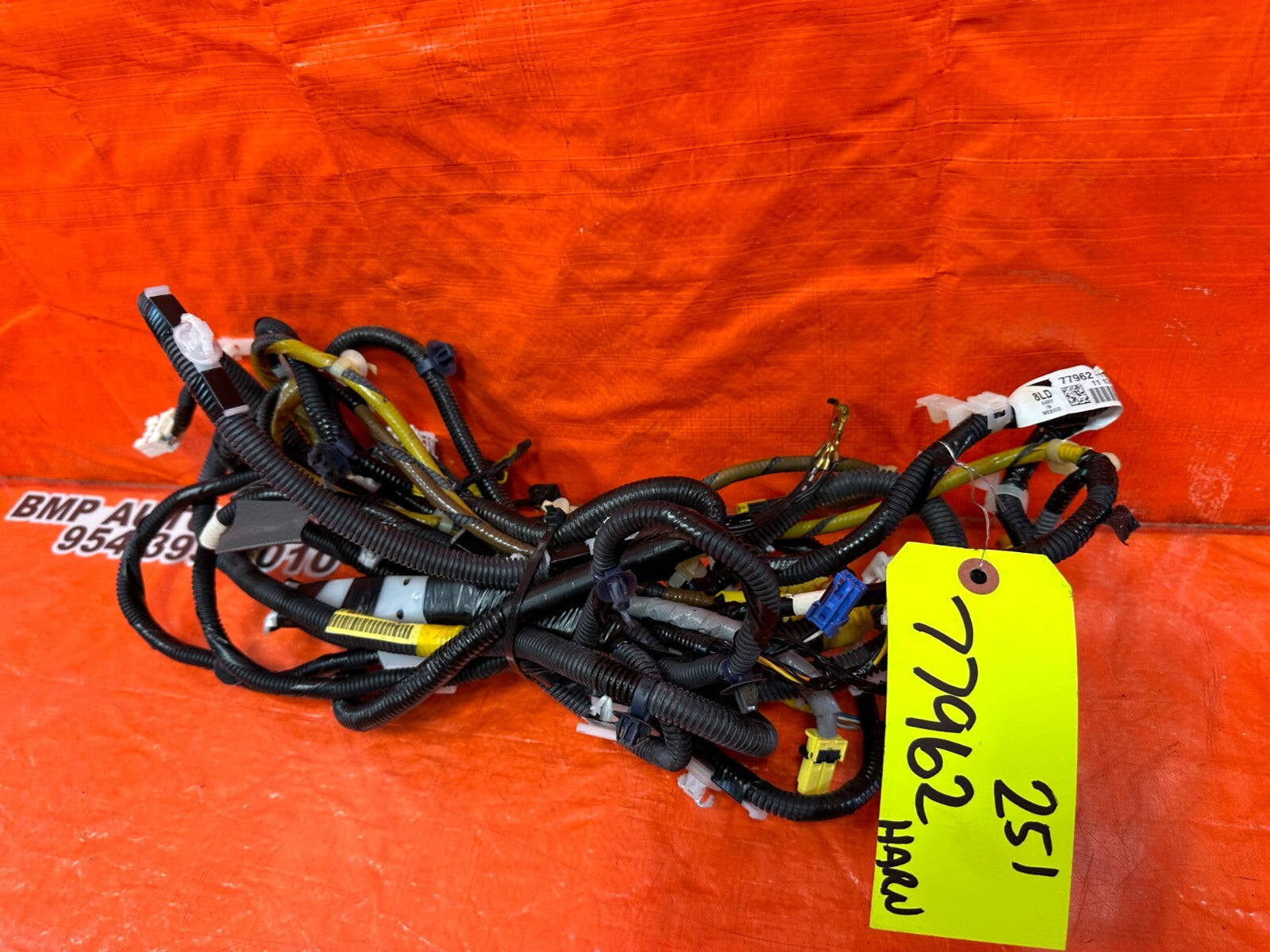 08 10 HONDA ACCORD SEDAN   FLOOR WIRE HARNESS WIRING LOOM 77962 TA0 A31 OEM 2513