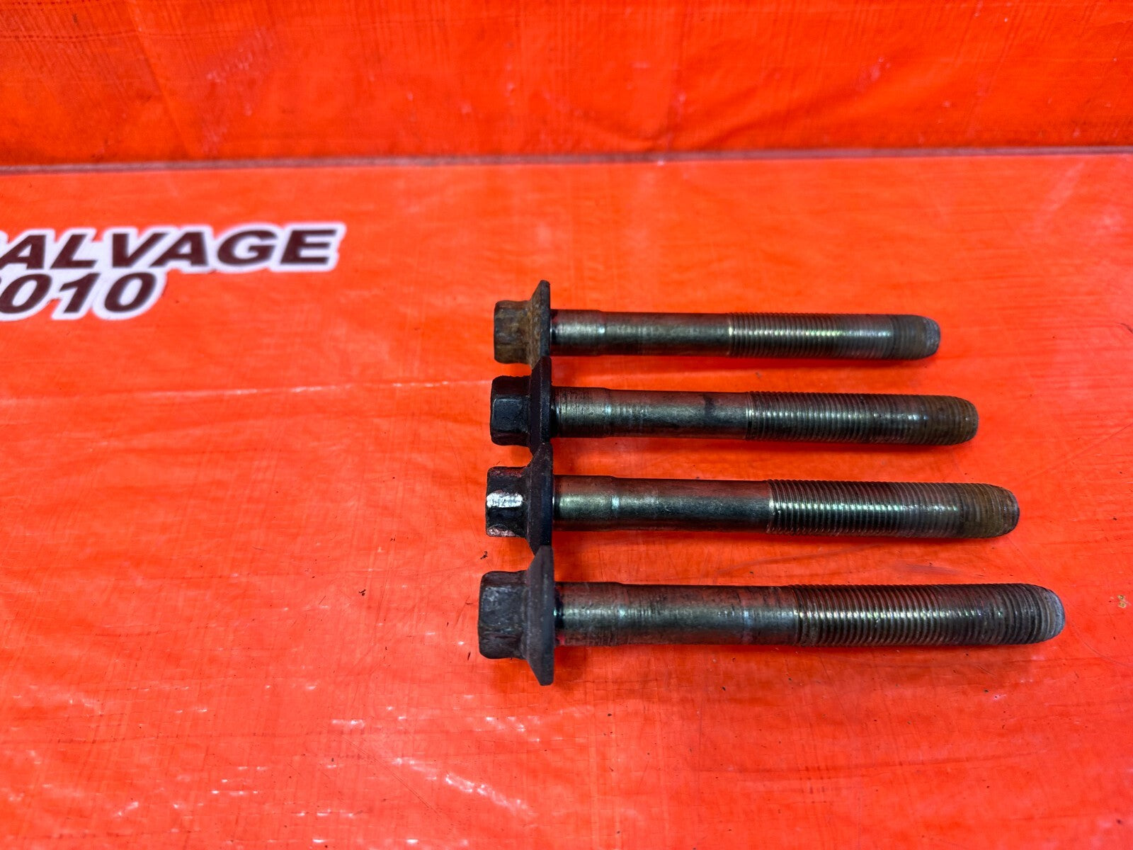 02 06 ACURA RSX   FRONT SUBFRAME CROSSMEMBER ENGINE CRADLE BOLTS HARDWARE #2542