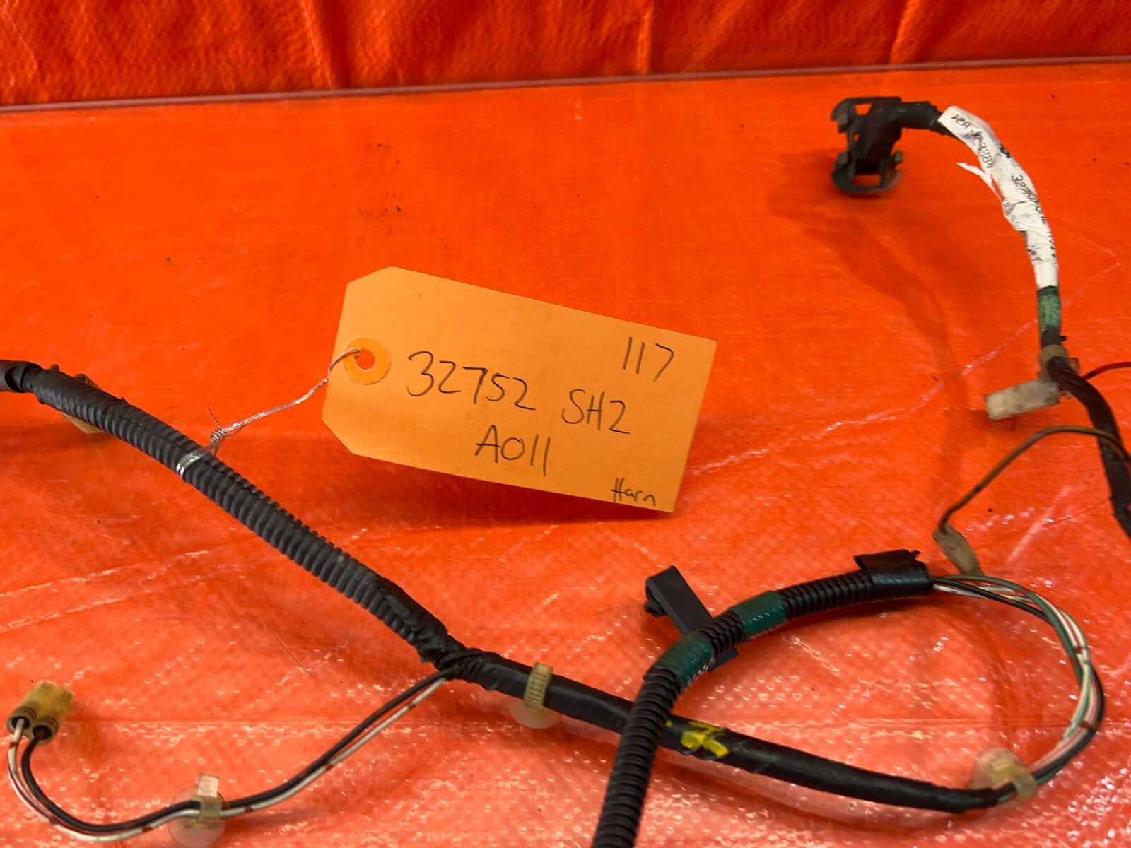 90 91 HONDA CIVIC HATCHBACK   DOOR ASSISTANT WIRE HARNESS WIRING LOOM   OEM #1175