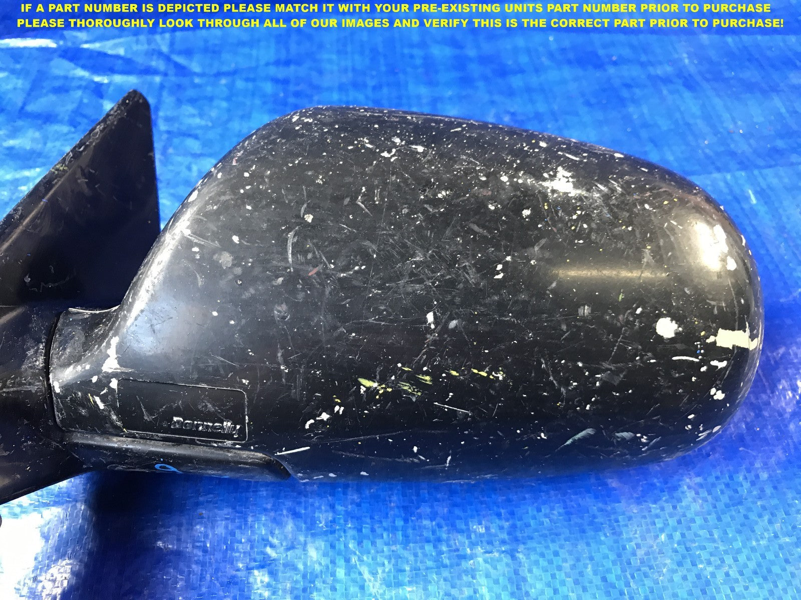 OEM 1990 1991 1992 1993 HONDA ACCORD DRIVER LEFT SIDE VIEW MIRROR        1