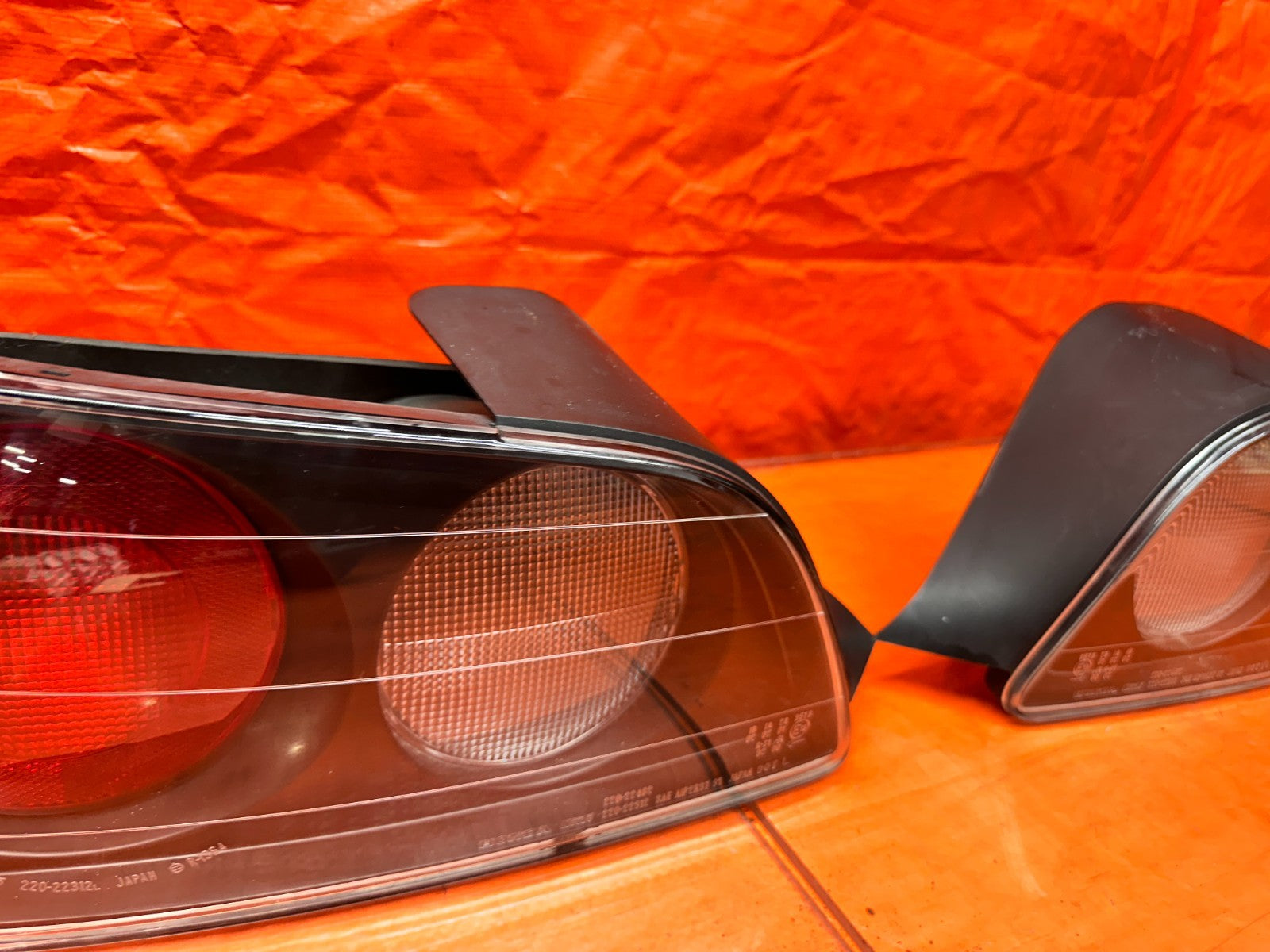 00 03 HONDA S2000 AP1 2.0L REAR TAIL LIGHTS LAMPS LEFT RIGHT SET OEM #33717