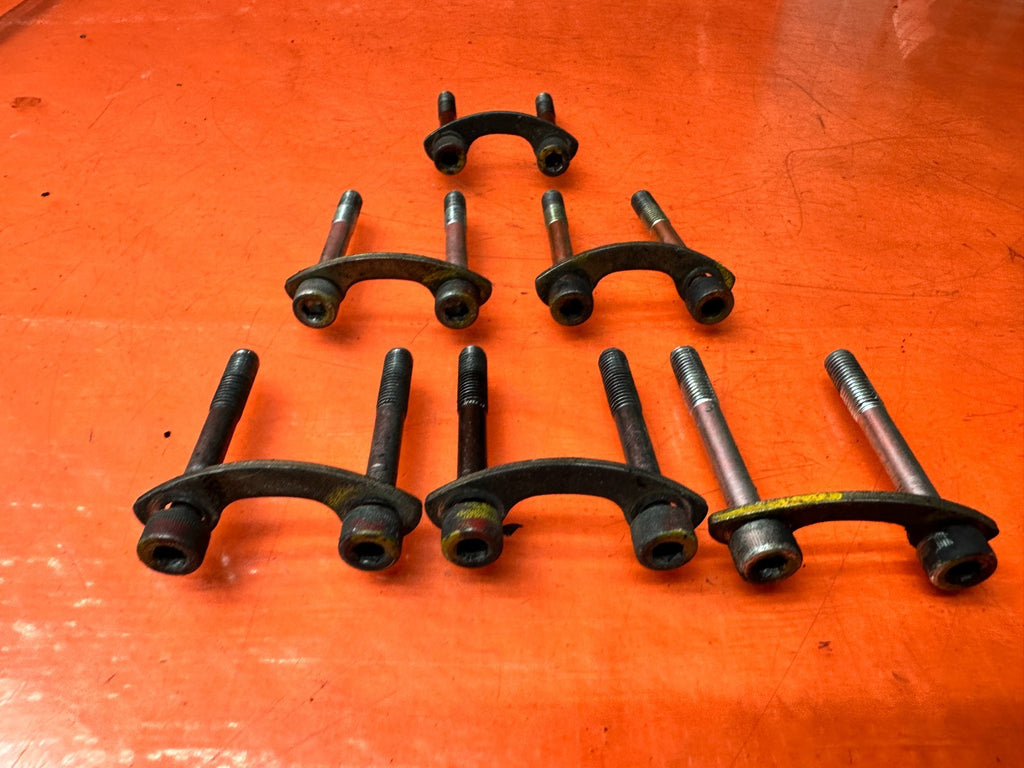 00 03 HONDA S2000 AP1 REAR PROPELLER DRIVE SHAFT DRIVESHAFT BOLTS HARDWARE  3377