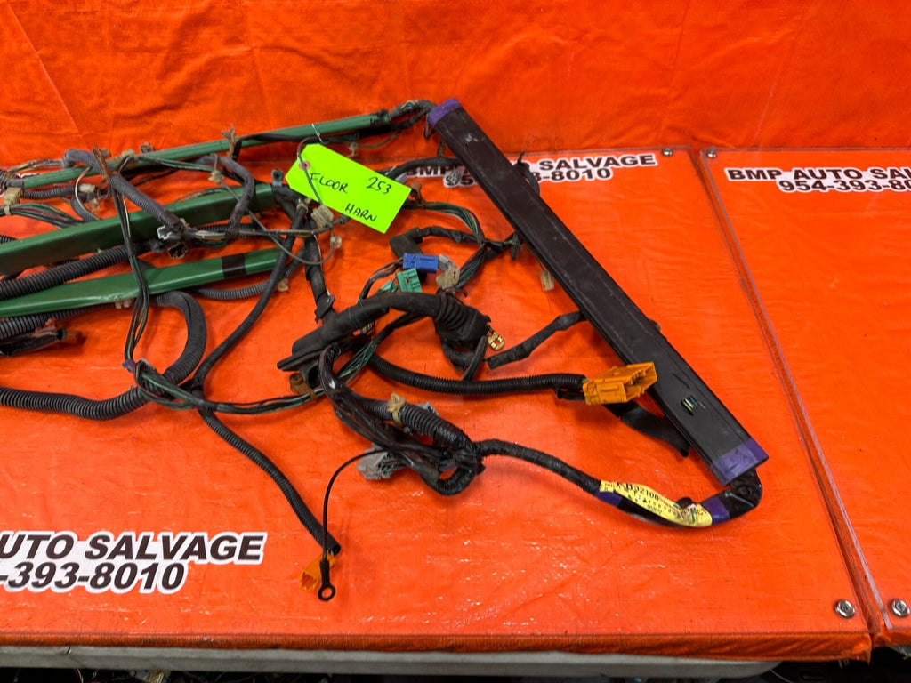 1997 97 ACURA INTEGRA   INTERIOR FLOOR REAR WIRING HARNESS WIRE LOOM   OEM #2534