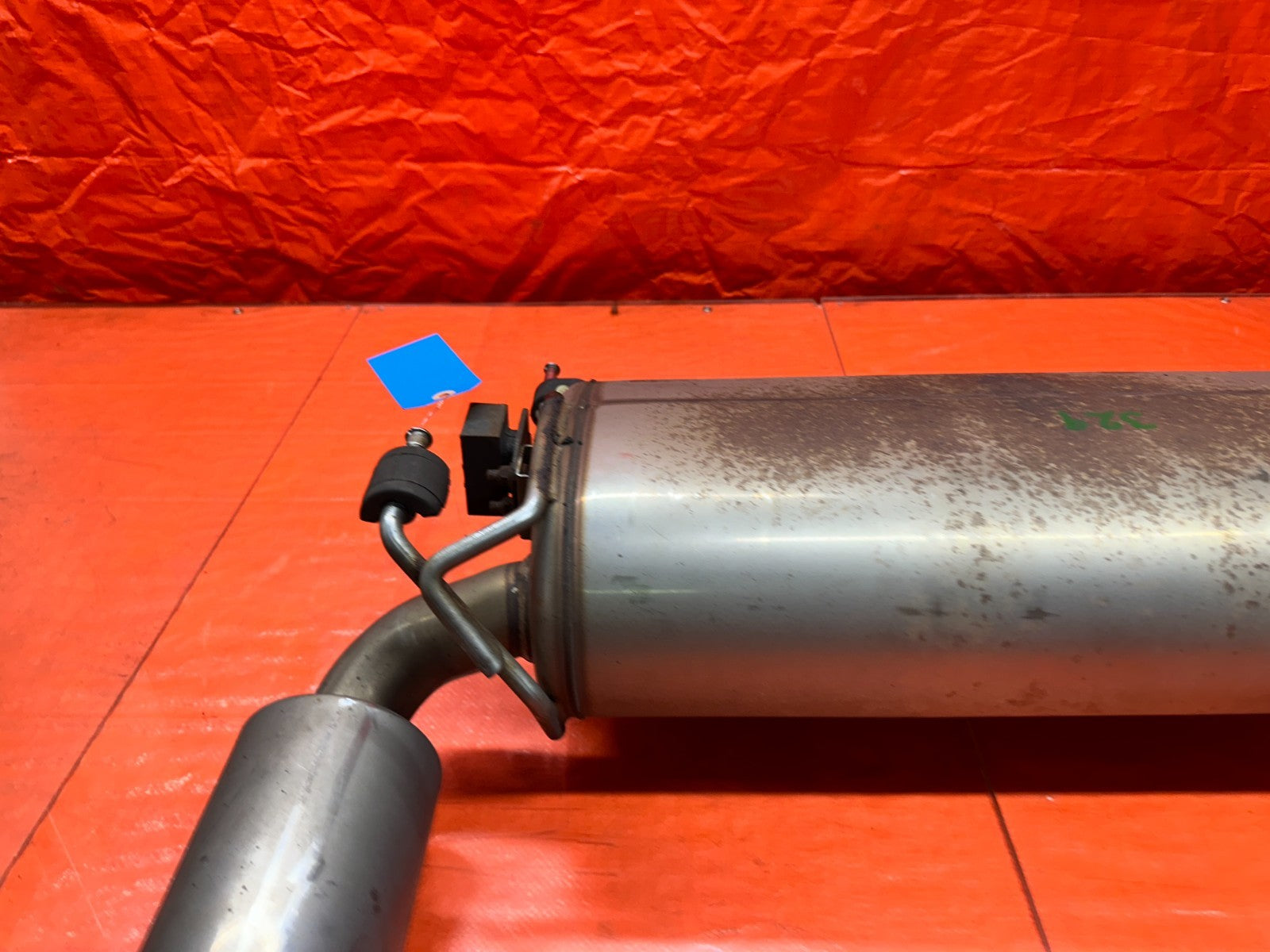 09 15 INFINITI G37 Q60 CONVERTIBLE IPL EDITION REAR EXHAUST MUFFLER OEM #3296