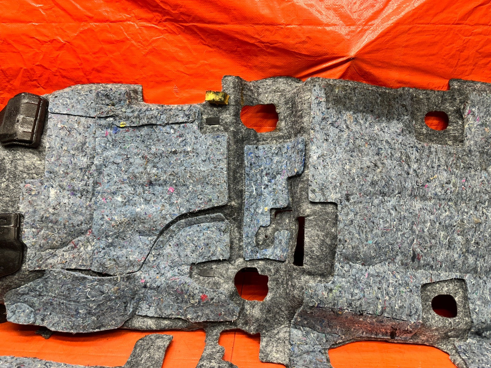13 15 HONDA CIVIC SI 4D SEDAN 2.4L INTERIOR FLOOR CARPET MAT BLACK OEM #33416