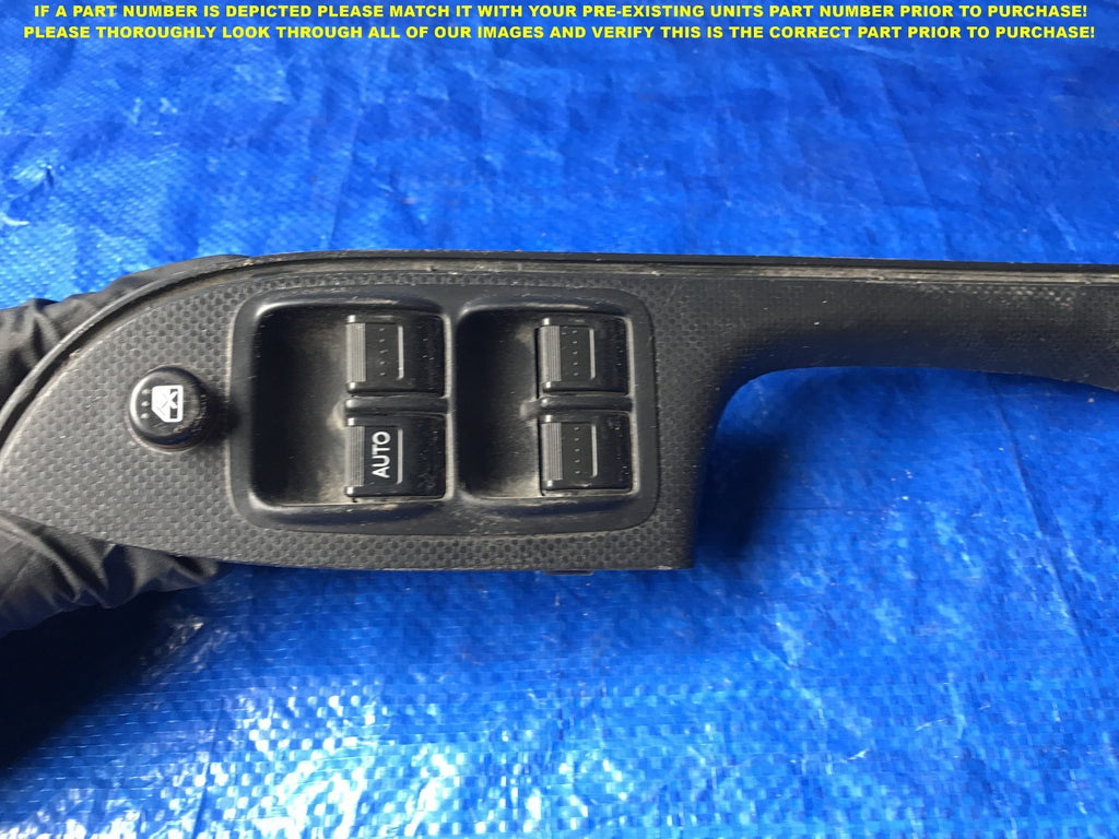 OEM 2001 2002 2003 2004 2005 HONDA CIVIC SEDAN DRIVER LEFT MASTER WINDOW SWITCH1