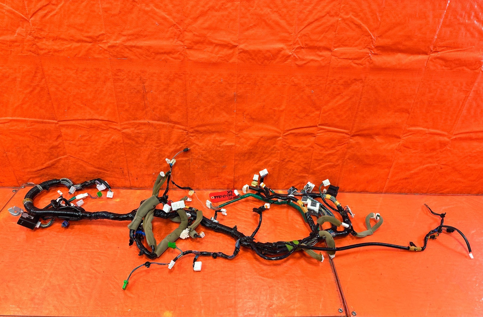 09 11 MAZDA RX8 RX 8   INSTRUMENT GAUGE CLUSTER WIRING HARNESS WIRE LOOM OEM 3030