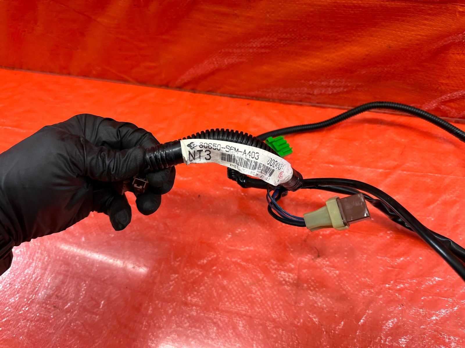 02 04 ACURA RSX HVAC AIR CONDITIONING AC SUB HARNESS   80650 S6M A40   OEM #2128