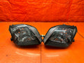 97 01 HONDA PRELUDE 2.2L BLACK HOUSING AFTERMARKET LEFT RIGHT HEADLIGHTS #3360