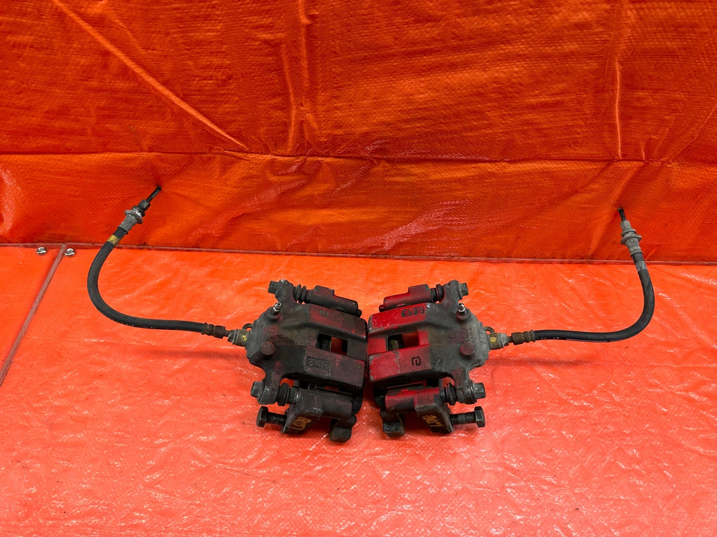 08 15 INFINITI G37 & Q60   2D COUPE   LEFT & RIGHT REAR BRAKE CALIPERS   OEM 2070
