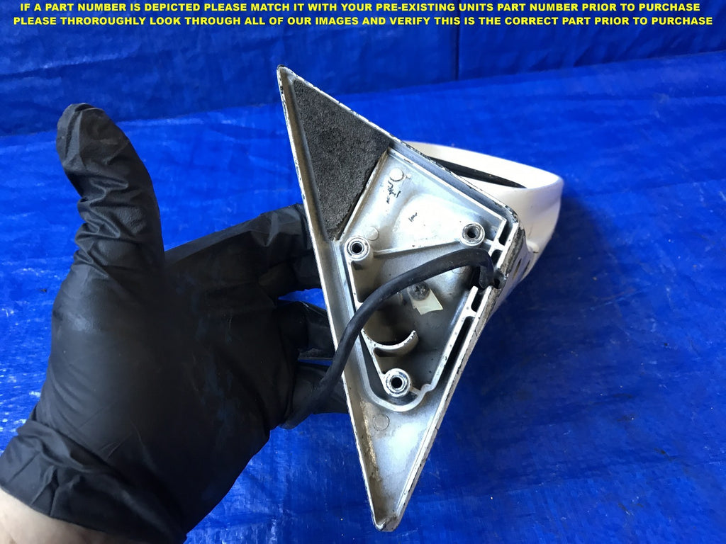 OEM 1992 1993 1994 ACURA VIGOR PASSENGER RIGHT SIDE VIEW MIRROR E6019050  6