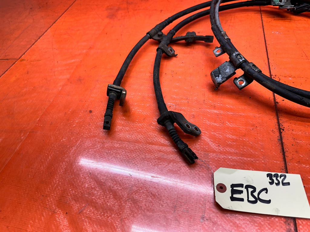 92 96 HONDA PRELUDE PARKING E BRAKE CABLES PAIR  LEFT RIGHT OEM #3324