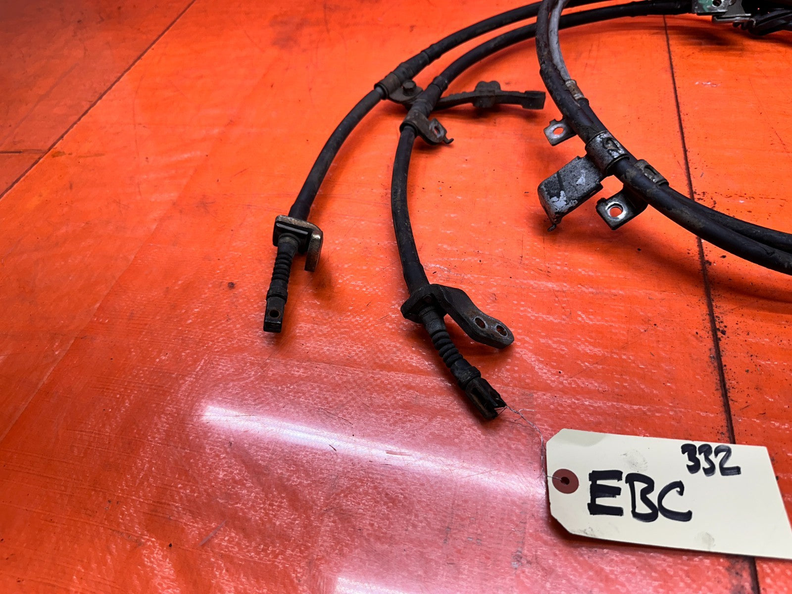 92 96 HONDA PRELUDE PARKING E BRAKE CABLES PAIR  LEFT RIGHT OEM #3324