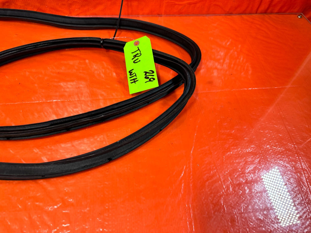 12 15 HONDA CIVIC SI 2D COUPE   REAR TRUNK WEATHER STRIP GASKET SEAL   OEM #2694