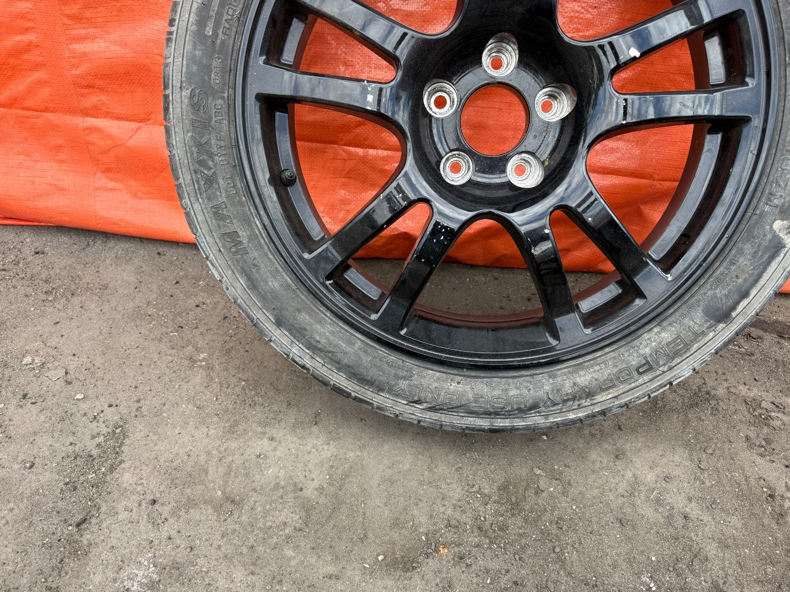 08 15 INFINITI G37 Q60   SPORT MODEL W/ SPORT CALIPERS SPARE TIRE WHEEL RIM 3113