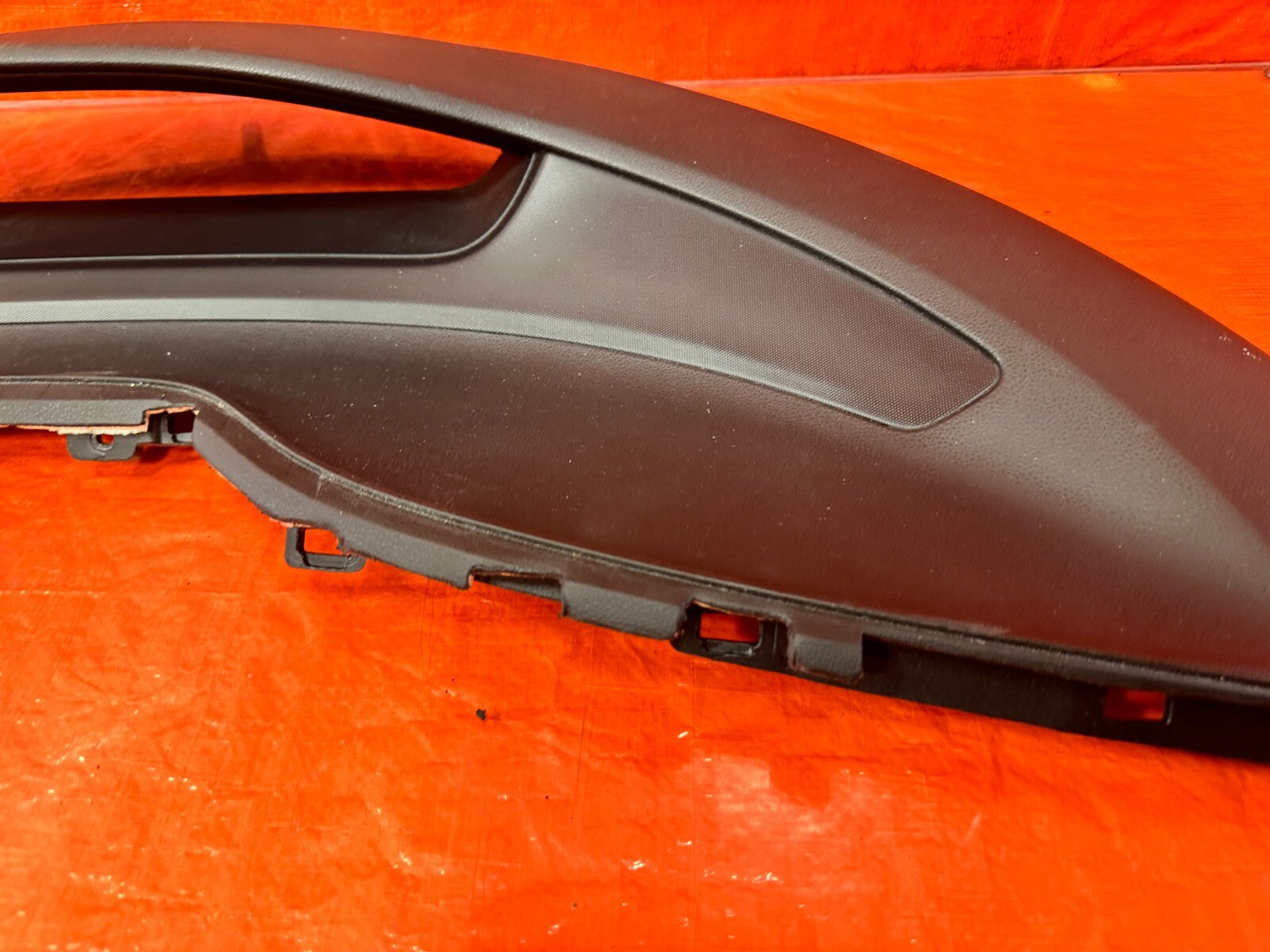 06 11 HONDA CIVIC SI UPPER DASH DASHBOARD SPEEDOMETER BEZEL TRIM PLASTIC OEM 2826