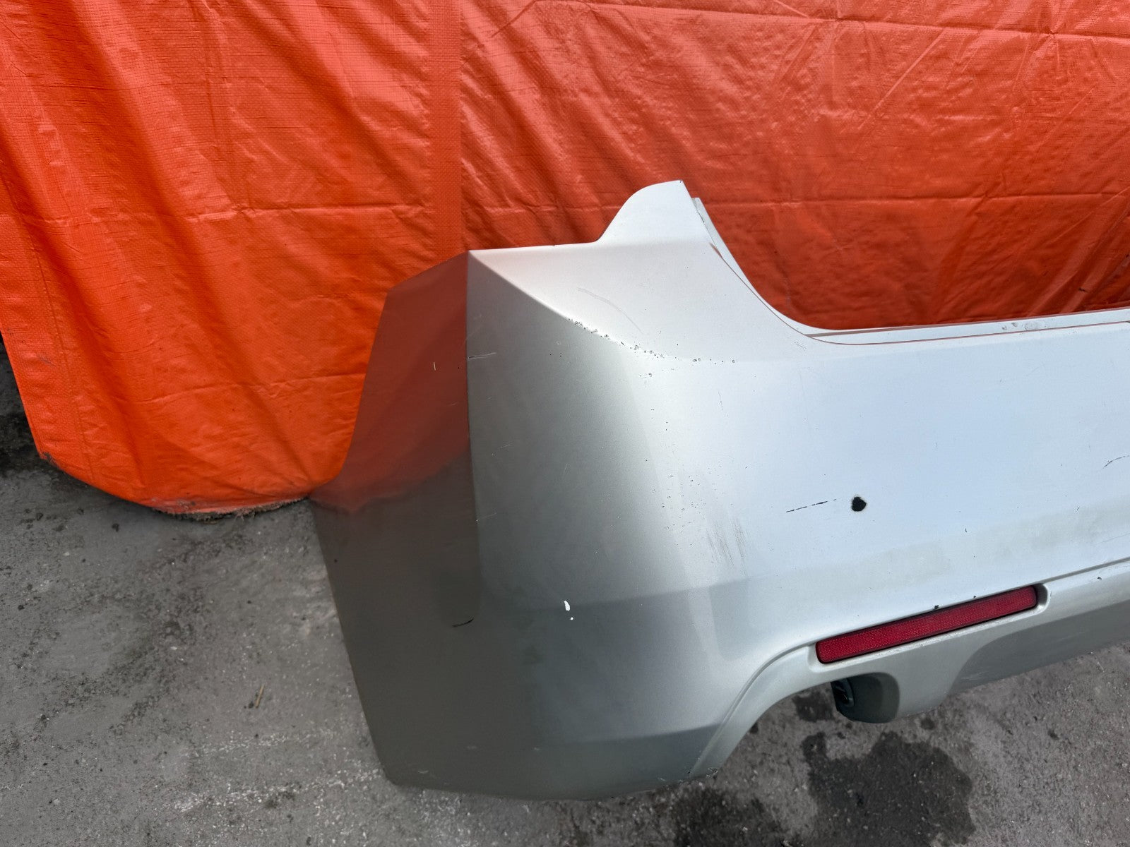 09 14 ACURA TSX   REAR BUMPER COVER WITH REFLECTORS   OEM FACTORY OE 3216