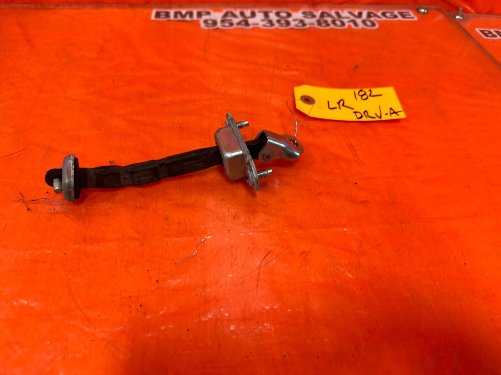 15 21 SUBARU WRX & STI DRIVER LEFT REAR DOOR CHECKER HINGE ARM STOPPER OEM #1828