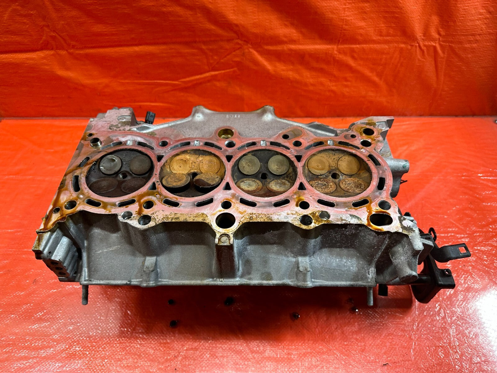 16 19 HONDA CIVIC   K20C2   2.0L   COMPLETE CYLINDER HEAD W/ CAMSHAFTS   OEM8