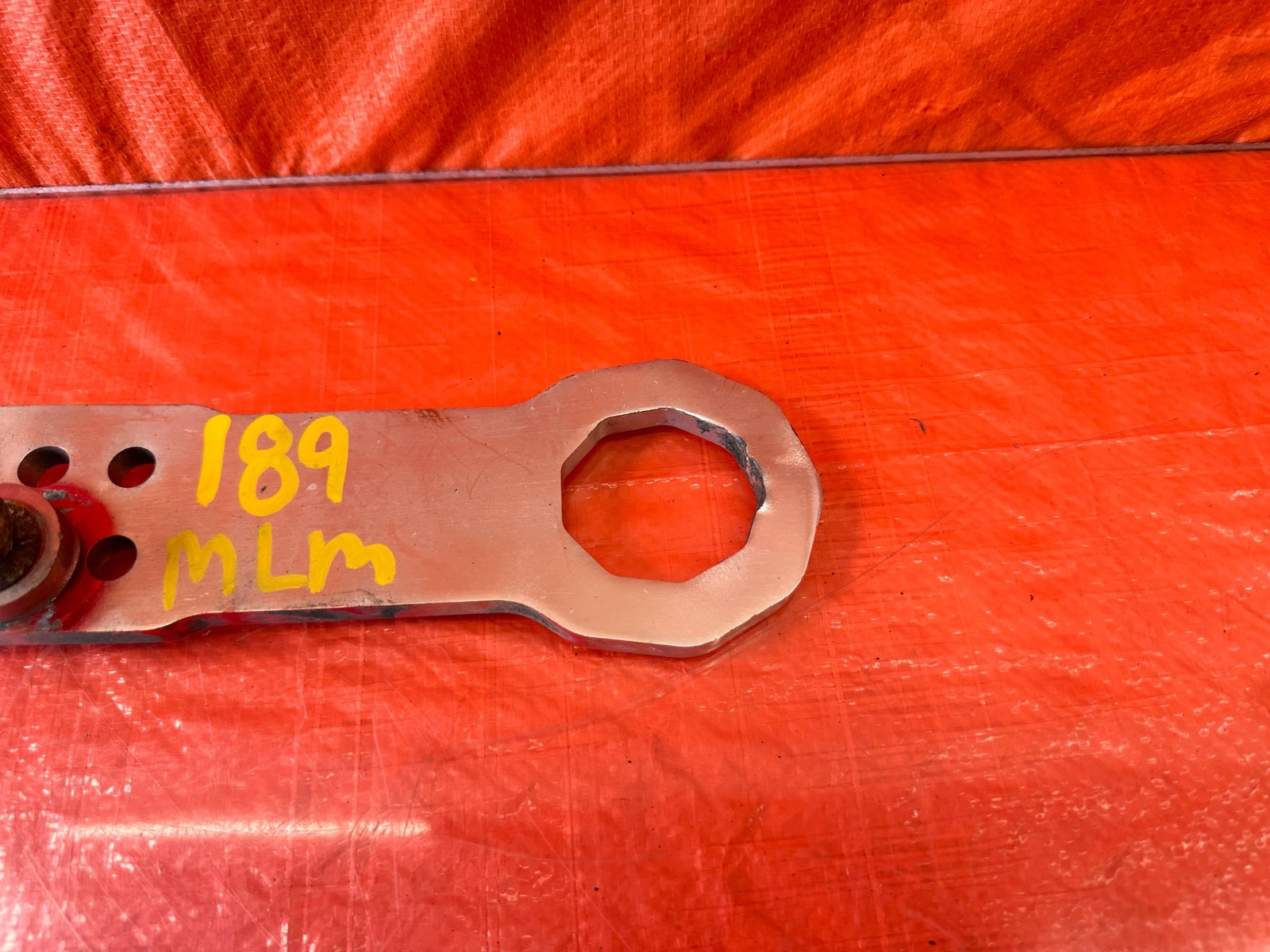 90 93 ACURA INTEGRA   UNKNOWN BRAND   ALUMINUM TOW HOOK   #1894