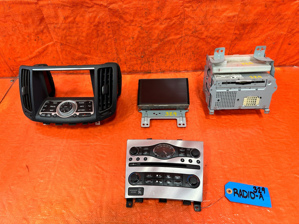09 15 INFINITI G37 CONVERTIBLE   100% COMPLETE FACTORY RADIO NAVIGATION OEM 3290