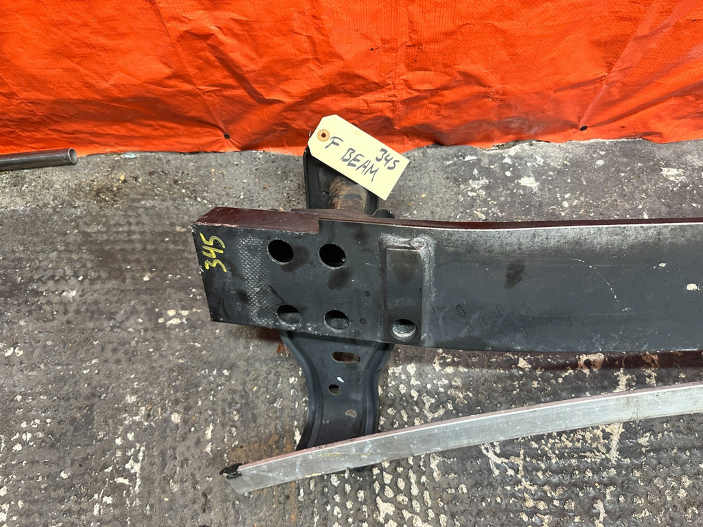 14-15 INFINITI Q50 3.7L AWD FRONT BUMPER IMPACT REINFORCEMENT CRASH BEAM BRACKET4