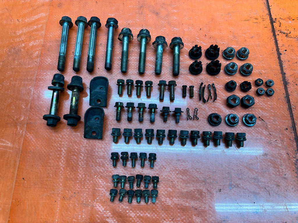 92 96 HONDA PRELUDE REAR TRAILING ARM HARDWARE BOLTS OEM #3324