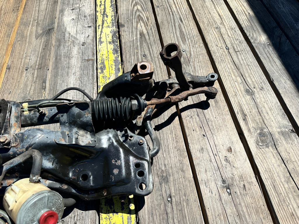 94-01 ACURA INTEGRA K SWAP FRONT SUBFRAME CROSSMEMBER RACK ARMS FORKS #3403