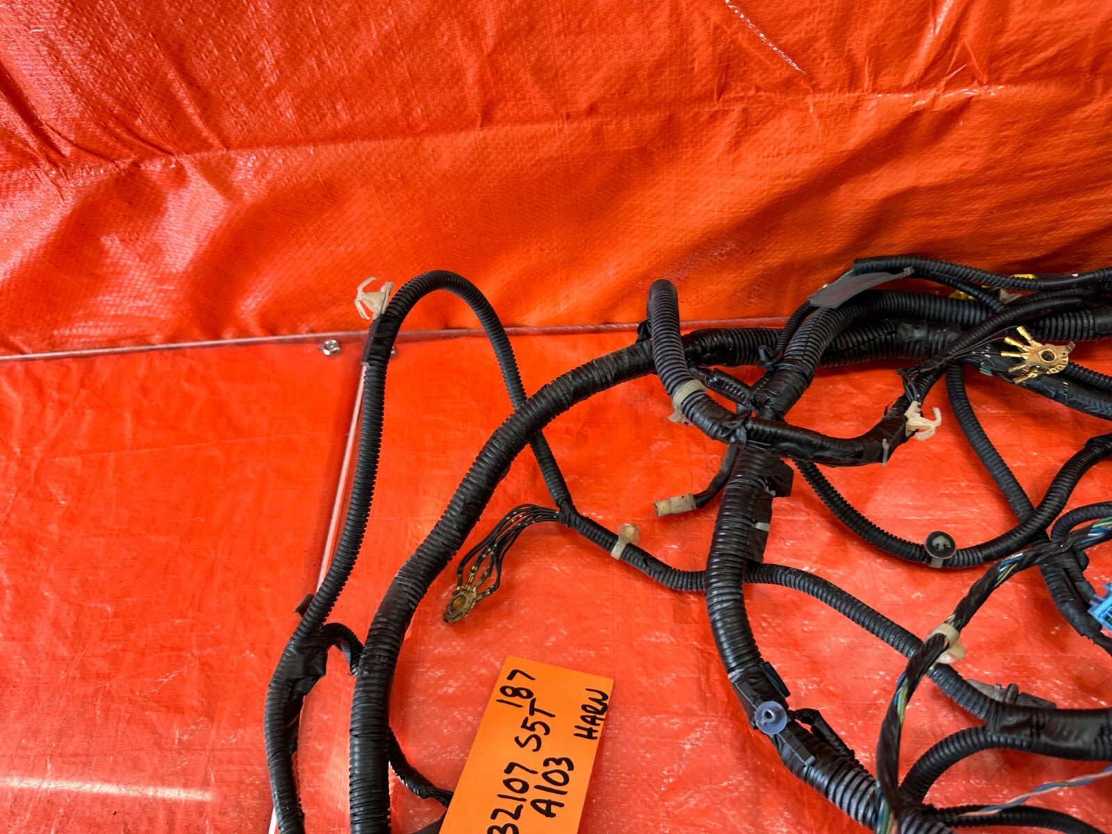 02 03 HONDA CIVIC SI EP3 HATCHBACK   INTERIOR FLOOR WIRING HARNESS WIRE LOOM 1879
