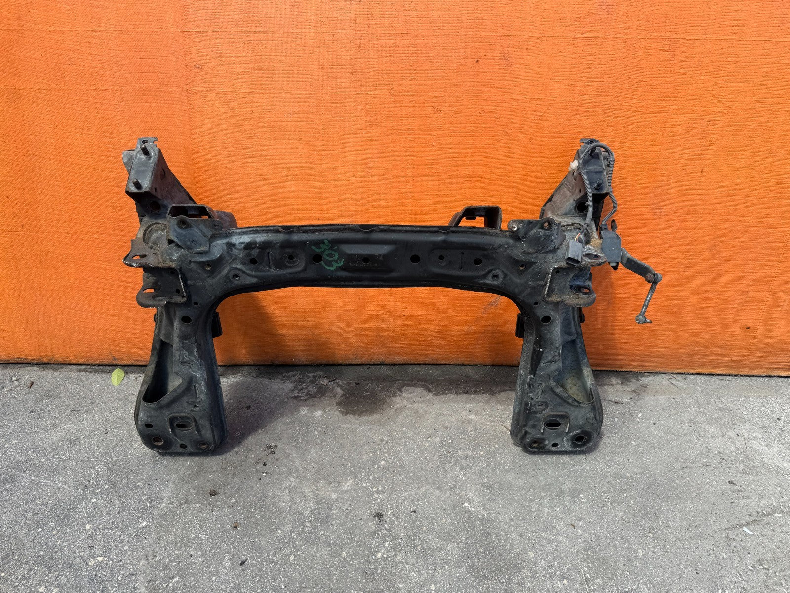 09 11 MAZDA RX8 RX 8  FRONT SUBFRAME CROSSMEMBER SUB FRAME ENGINE CRADLE   OEM9