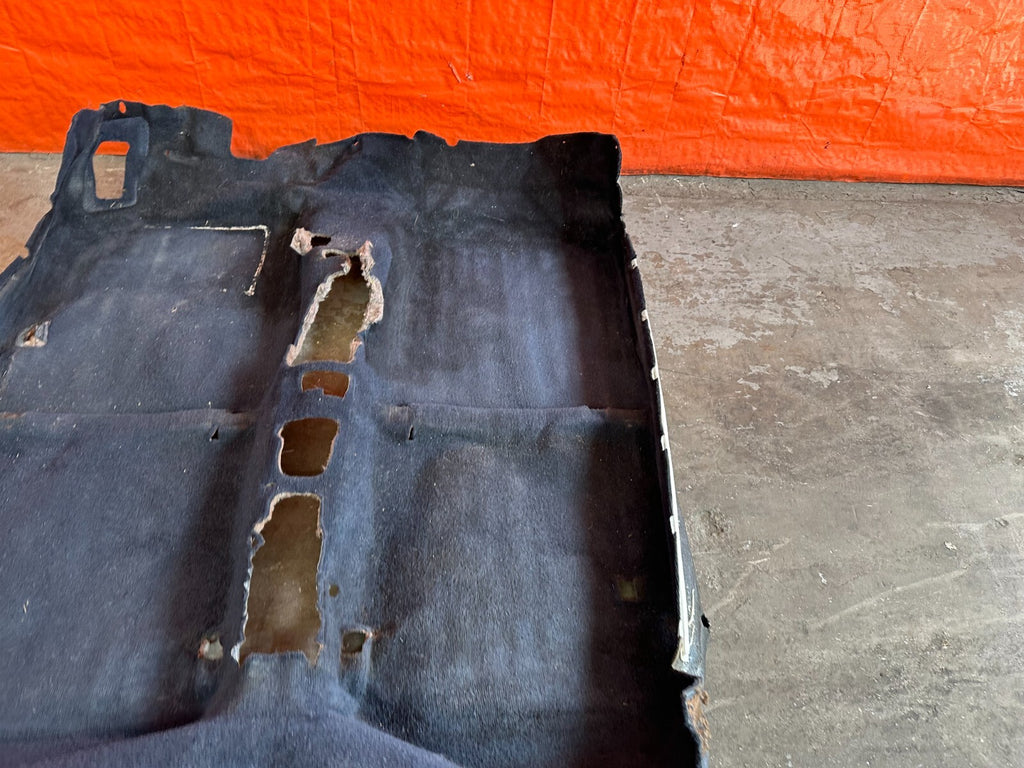 1989 89 HONDA CRX DX   INTERIOR FLOOR CARPET RUG MAT   BLUE IN COLOR   OEM #2433