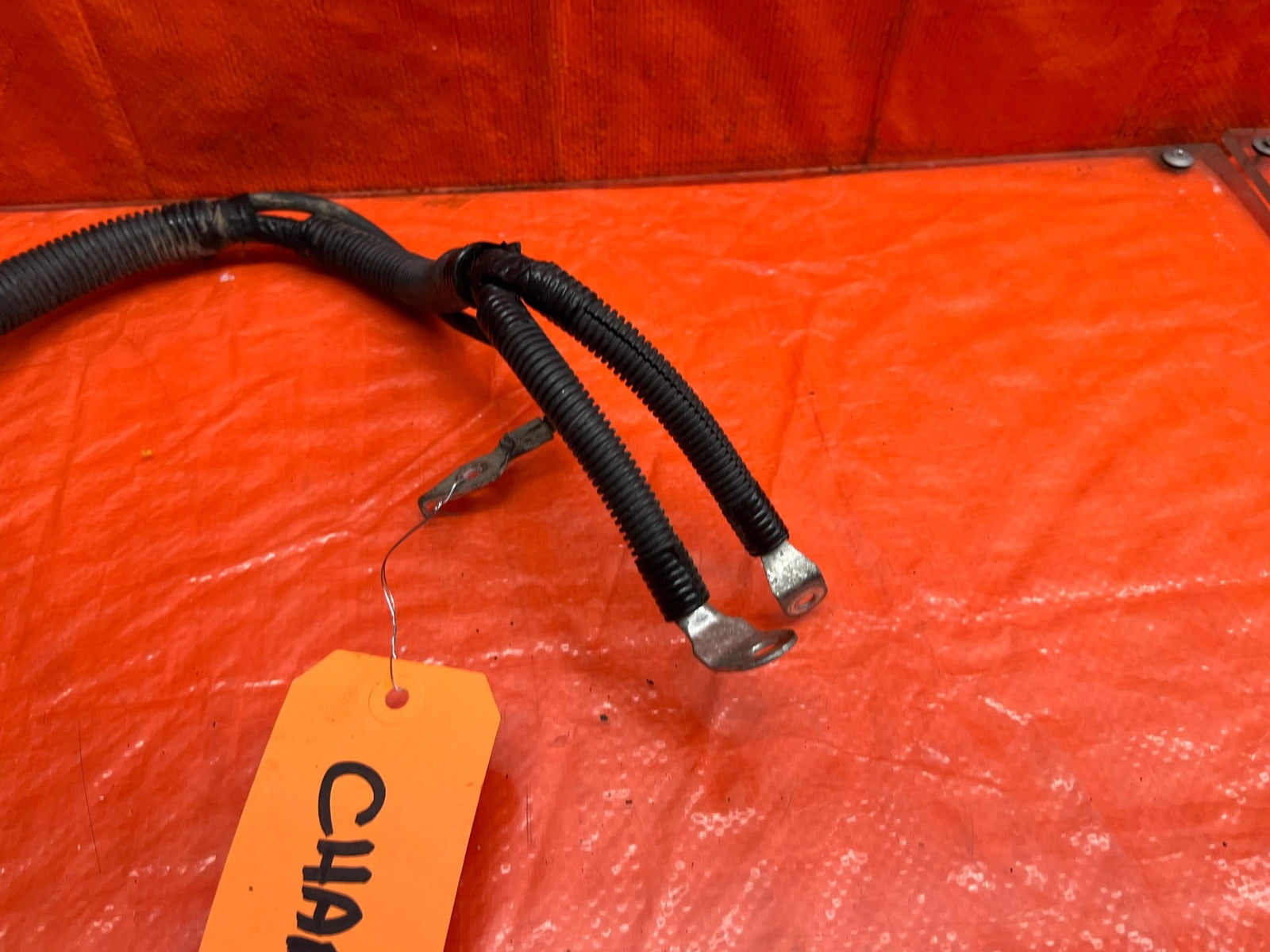 08 15 LANCER EVOLUTION X EVO 10 POSITIVE TERMINAL STARTER CHARGE HARNESS OEM 1755