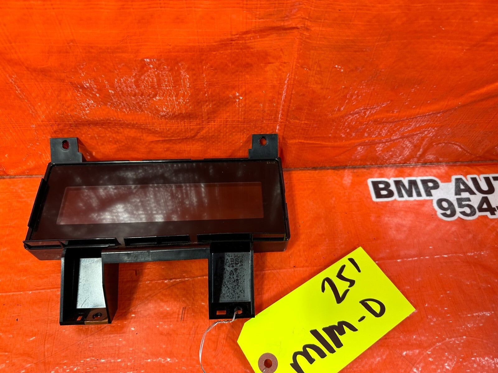 2010 10 HONDA ACCORD SEDAN EX   INFORMATION DISPLAY SCREEN CLOCK   OEM #2511