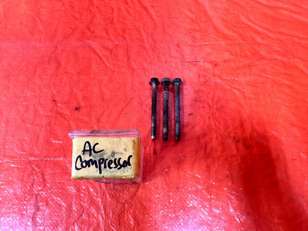14 15 INFINITI Q50 3.7L   AC COMPRESSOR BOLTS   OEM #3130