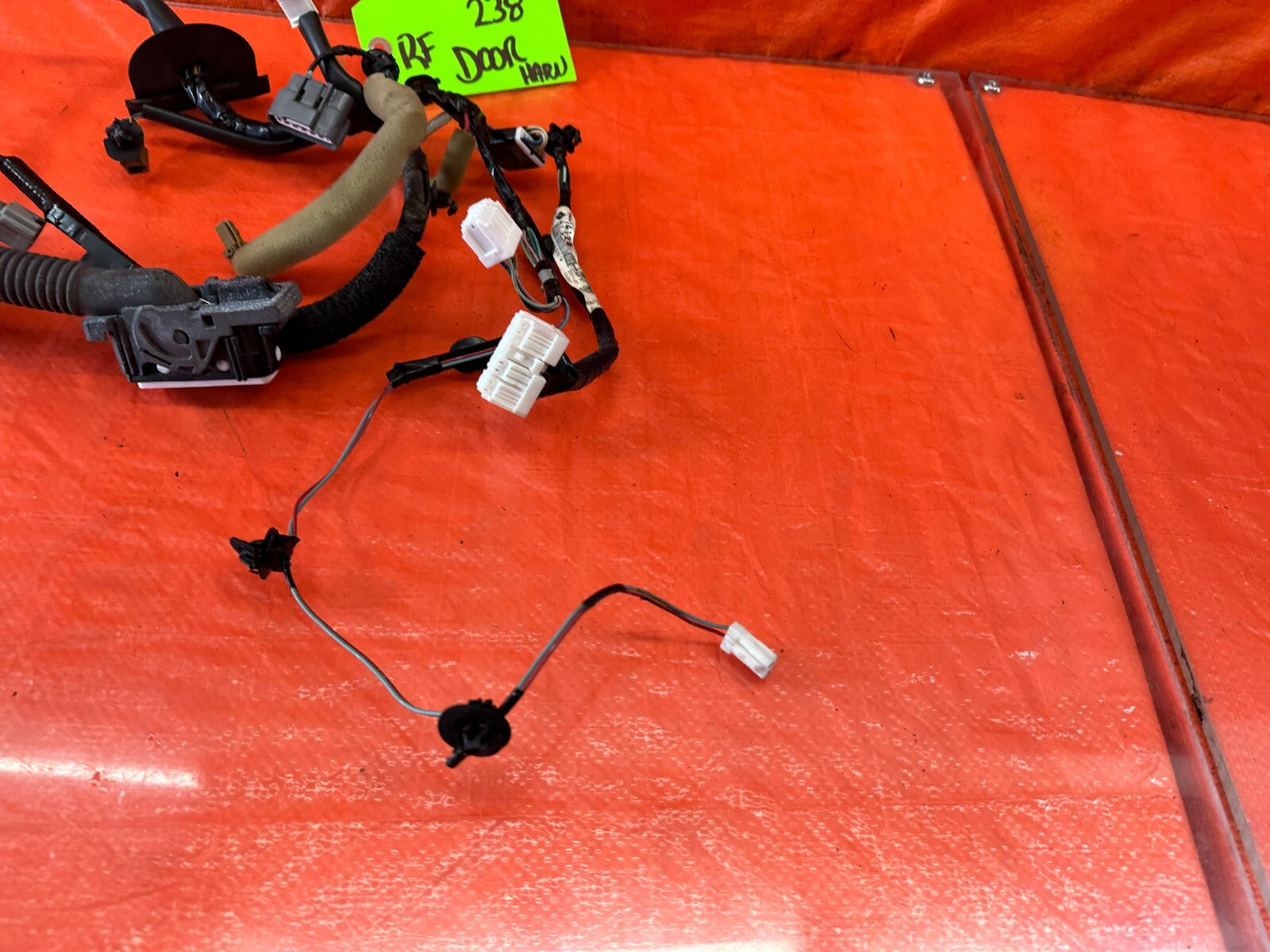 2012 12 INFINITI G37 SEDAN   RIGHT FRONT DOOR WIRING HARNESS WIRE LOOM OEM 2381
