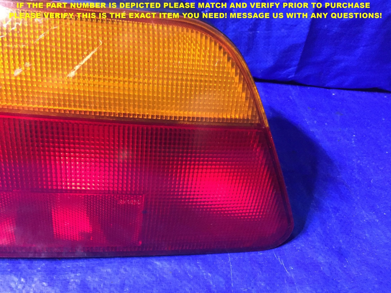 OEM 1995 1996 95 96 CHRYSLER SEBRING DRIVER LEFT TAIL LIGHT 2D COUPE MODEL1