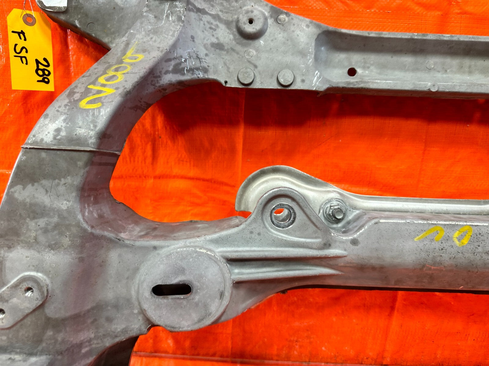 14 20 INFINITI Q50 17 20 Q60   FRONT ALUMINUM SUB FRAME CROSSMEMBER OEM #2897