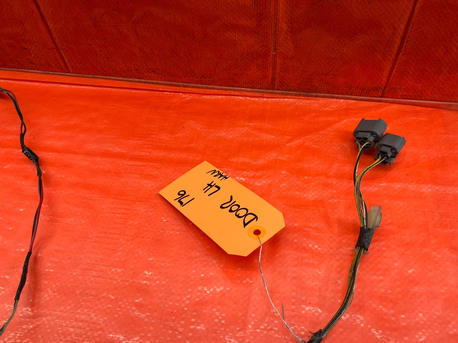 02 05 HONDA CIVIC SI EP3 HATCH DRIVER LEFT DOOR WIRING HARNESS WIRE LOOM OEM 1765