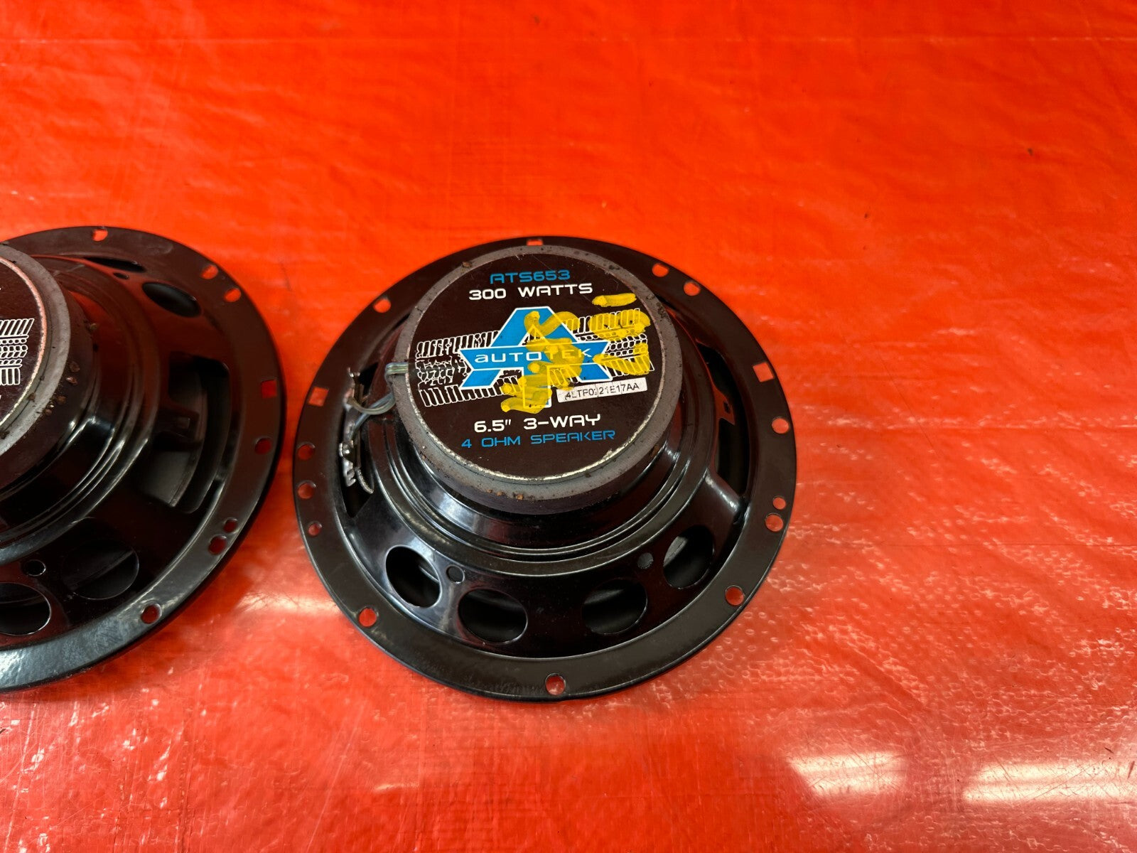 AUTOTEK RTS653 SPEAKERS   PAIR OF TWO 2   USED9
