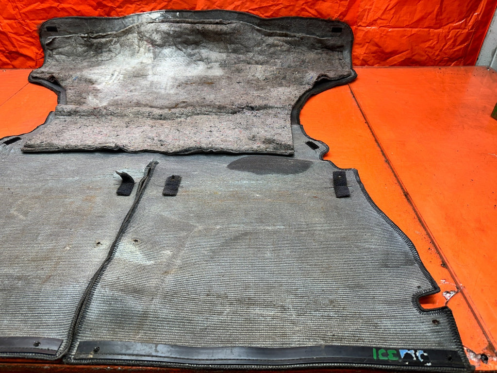 94 01 ACURA INTEGRA 2D REAR TRUNK FLOOR MAT CARPET OEM #33211